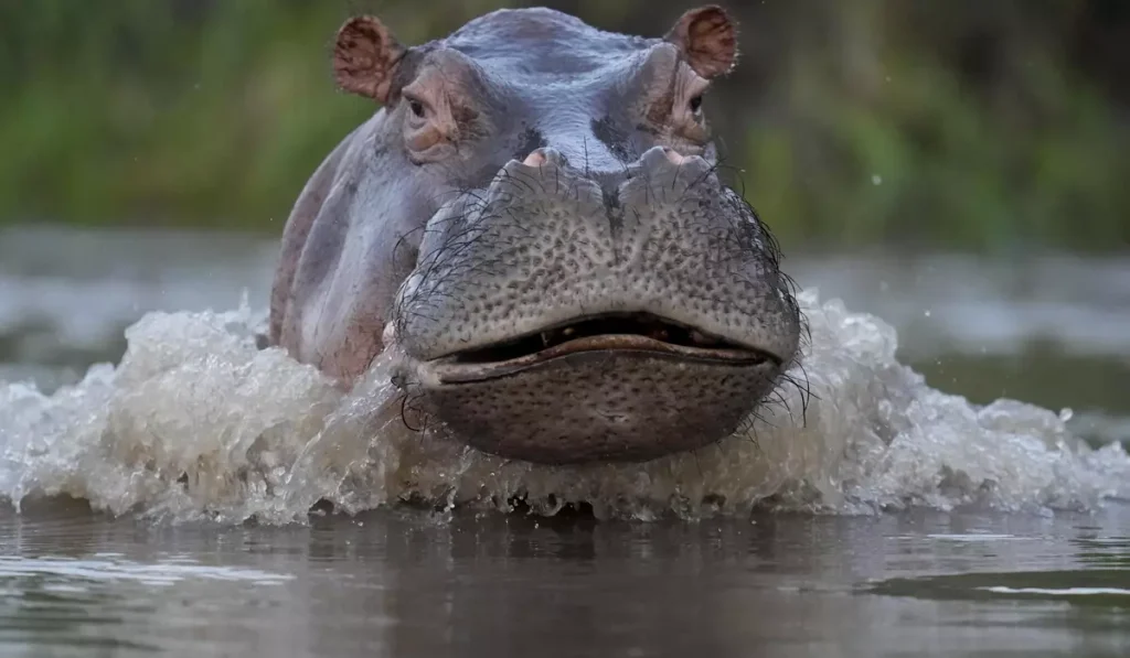 14. Hippos